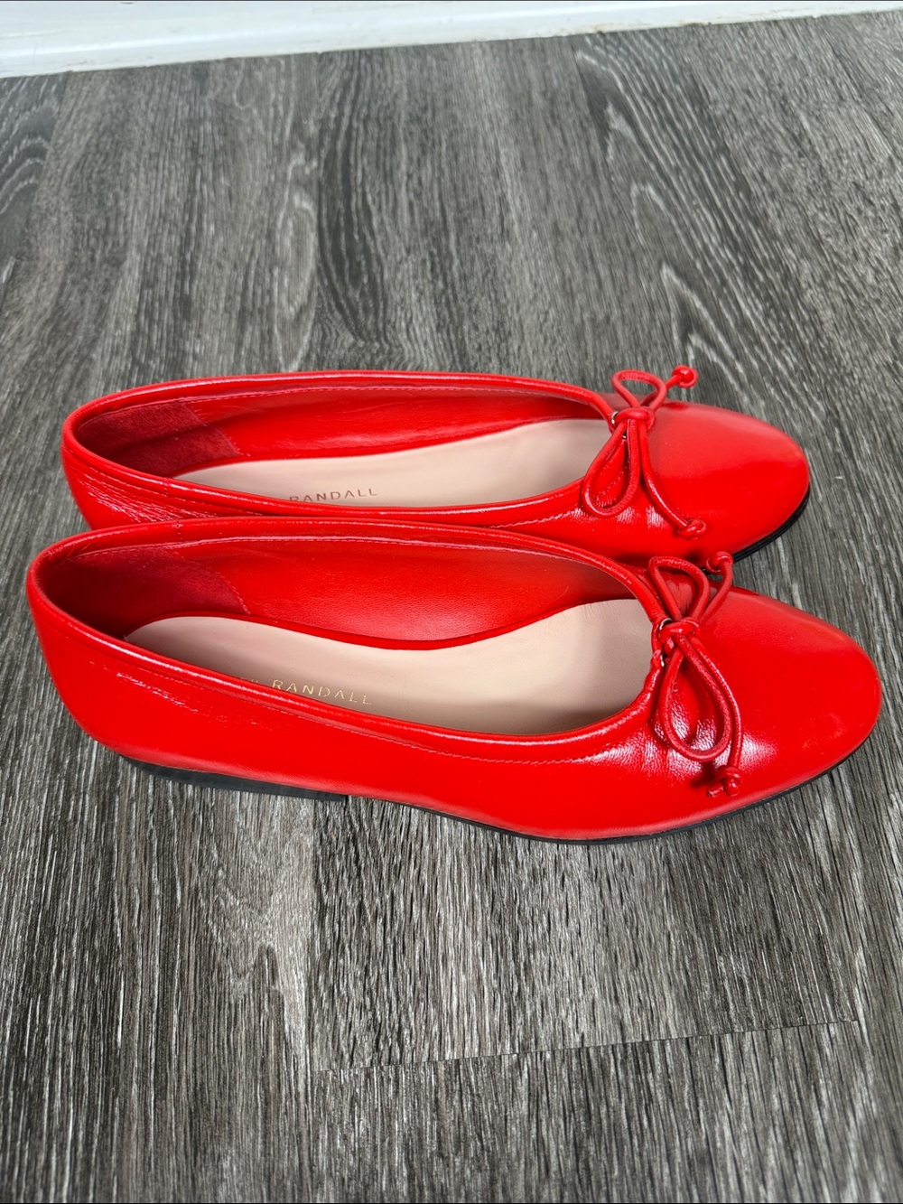 LOEFFLER RANDALL Noelle Red Ballet Flat - Picture 4 of 14